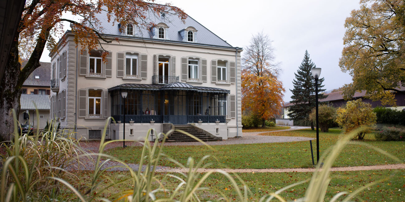 vue extérieur sur la villa des hêtres pourpres lors du week end d'Immersion Mariage