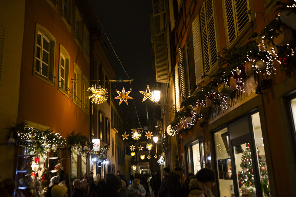 Starsbourg, proche de la petite France au mois de décembre